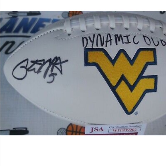 WVU Adjustable Hat Signed By Pat White and Steve Slaton It IS NOT Authenticated - Picture 5 of 14